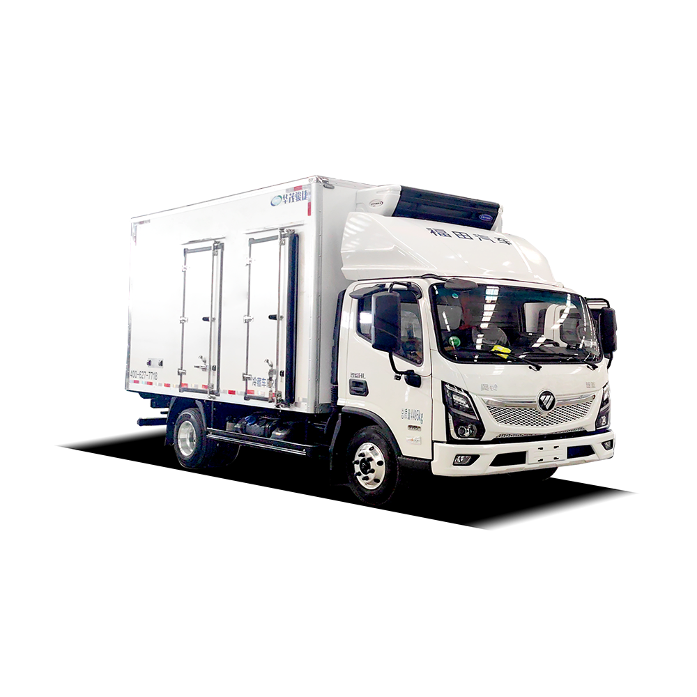4.2米福田智蓝三温区冷藏车