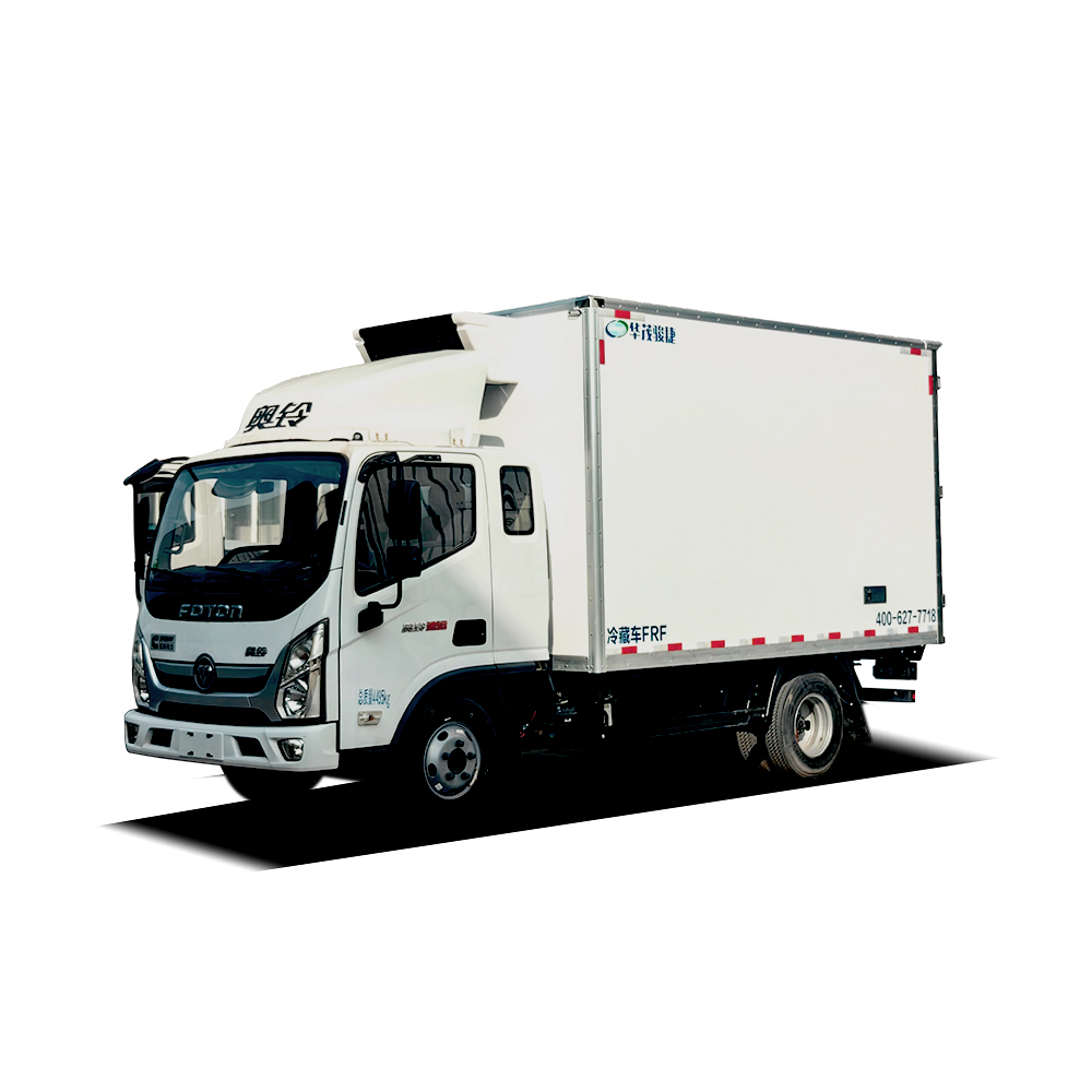 3.8米福田奥铃速运排半冷藏车